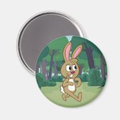 Ranger Rick | Becky Hare Magnet (Vorderseite/Rückseite)