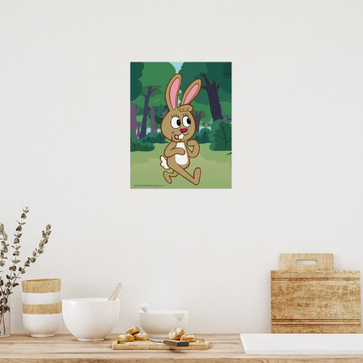 Ranger Rick | Becky Hare Poster (Küche)