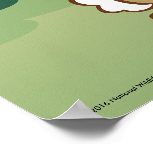 Ranger Rick | Becky Hare Poster (Ecke)