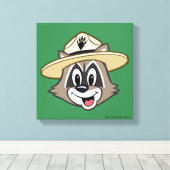 Ranger Rick | Ranger Rick Face Leinwanddruck (Insitu (Holzboden))