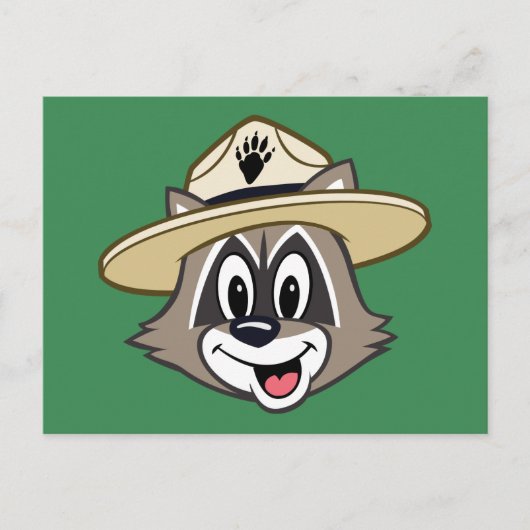 Ranger Rick | Ranger Rick Face Postkarte (Vorderseite)