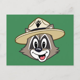 Ranger Rick   Ranger Rick Face Postkarte