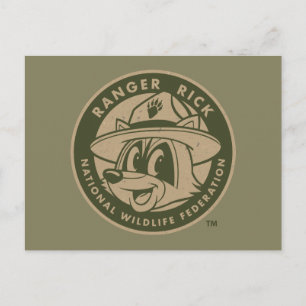Ranger Rick Ranger Rick Khaki Logo Postkarte