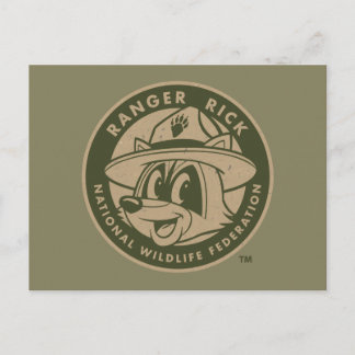 Ranger Rick | Ranger Rick Khaki Logo Postkarte