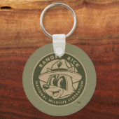 Ranger Rick | Ranger Rick Khaki Logo Schlüsselanhänger (Vorderseite)
