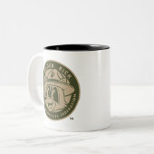 Ranger Rick | Ranger Rick Khaki Logo Zweifarbige Tasse (Vorderseite Links)