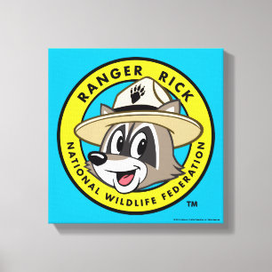 Ranger Rick Ranger Rick Logo Leinwanddruck