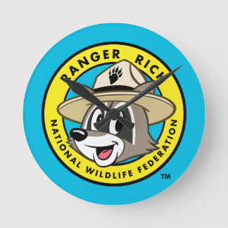 Ranger Rick Ranger Rick Logo Runde Wanduhr