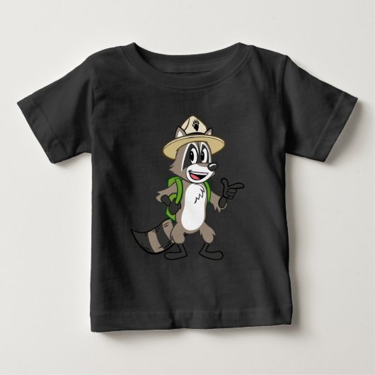 Ranger Rick | Ranger Rick Pointing Baby T-shirt (Vorderseite)