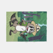 Ranger Rick | Ranger Rick Pointing Fleecedecke (Vorderseite (Horizontal))
