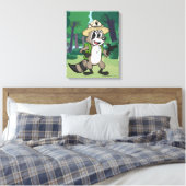 Ranger Rick | Ranger Rick Pointing Leinwanddruck (Insitu (Schlafzimmer))