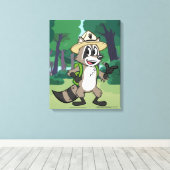 Ranger Rick | Ranger Rick Pointing Leinwanddruck (Insitu (Holzboden))