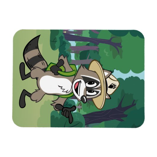 Ranger Rick | Ranger Rick Pointing Magnet (Horizontal)