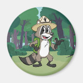 Ranger Rick | Ranger Rick Pointing Magnet (Vorne)