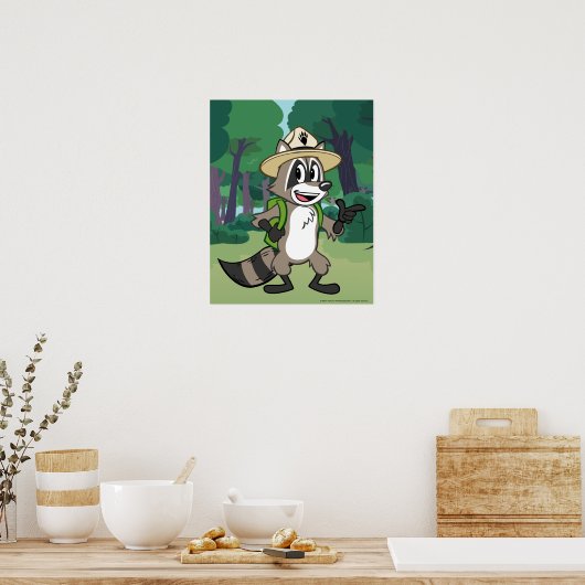 Ranger Rick | Ranger Rick Pointing Poster (Küche)