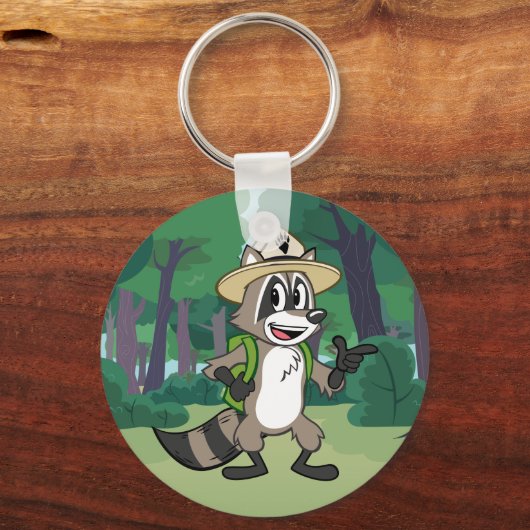 Ranger Rick | Ranger Rick Pointing Schlüsselanhänger (Vorderseite)