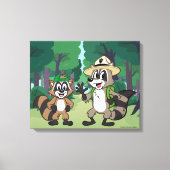 Ranger Rick | Ranger Rick & Ricky Leinwanddruck (Vorderseite)