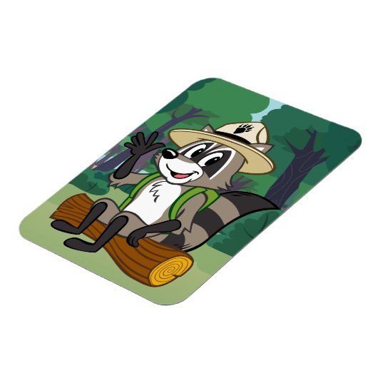 Ranger Rick | Ranger Rick Sitting Magnet (Linke Seite)