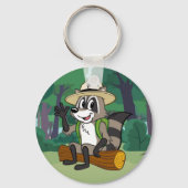 Ranger Rick | Ranger Rick Sitting Schlüsselanhänger (Vorderseite)