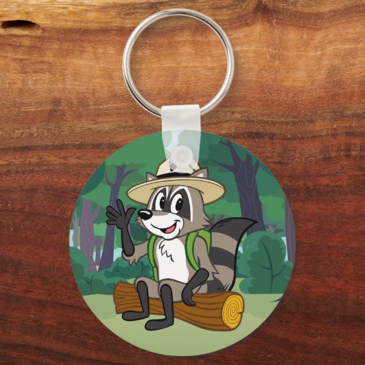 Ranger Rick | Ranger Rick Sitting Schlüsselanhänger (Vorderseite)