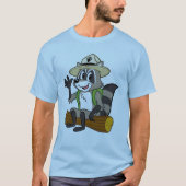 Ranger Rick | Ranger Rick Sitting T-Shirt (Vorderseite)