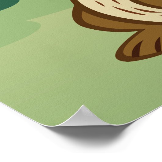 Ranger Rick | Reggie Otter Poster (Ecke)