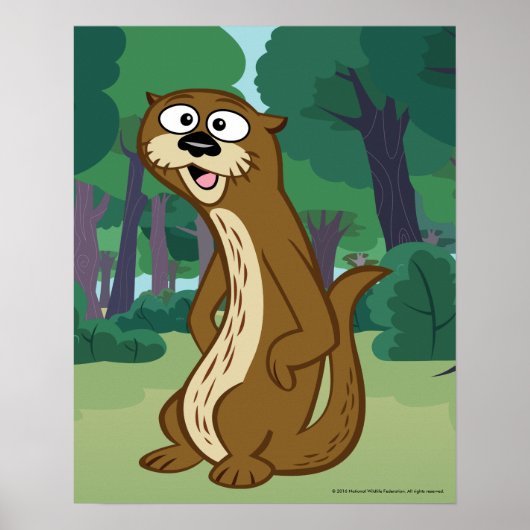 Ranger Rick | Reggie Otter Poster (Vorne)