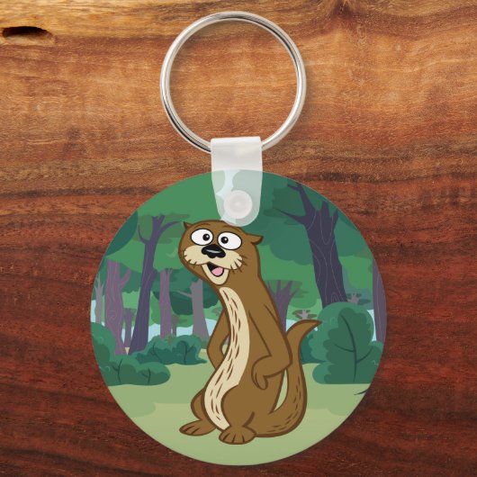 Ranger Rick | Reggie Otter Schlüsselanhänger (Vorderseite)