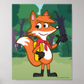 Ranger Rick | Scarlett Fox Waving Poster (Vorne)