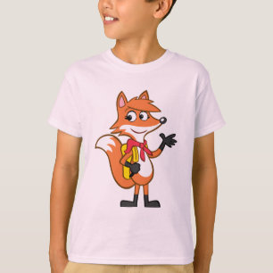 Ranger Rick Scarlett Fox Waving T-Shirt