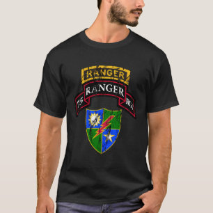 Ranger Shirt Scroll Tab Dui Distressed