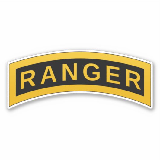 Ranger Tab Aufkleber (Vorderseite)