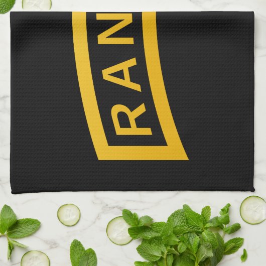 Ranger Tab Geschirrtuch (Gefaltet)