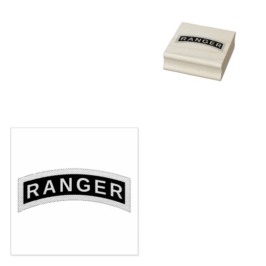 Ranger Tab Gummistempel (Stempel)