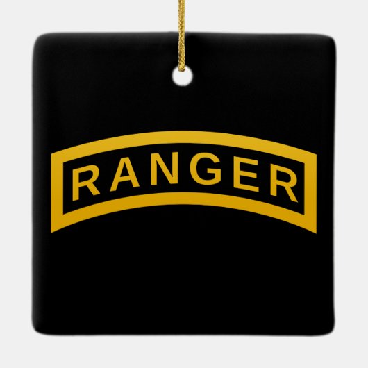 Ranger Tab Keramikornament (Rückseite)