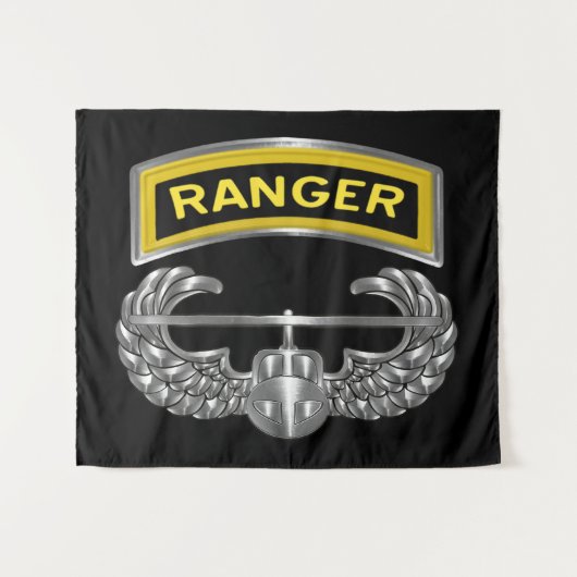 Ranger Tab - Luftangriffswinge Wandteppich (Vorderseite (Horizontal))