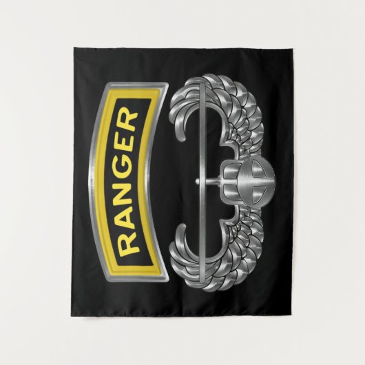 Ranger Tab - Luftangriffswinge Wandteppich (Vorderseite)