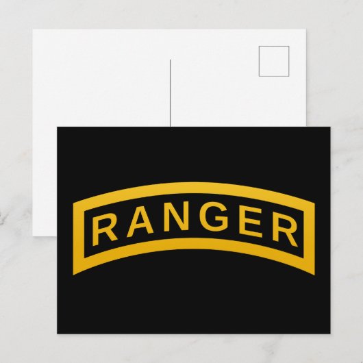 Ranger Tab Postkarte (Vorne/Hinten)