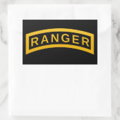Ranger Tab Rechteckiger Aufkleber (Tasche)