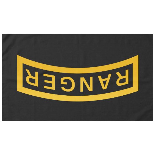 Ranger Tab Tischdecke (Vorderseite (Horizontal))