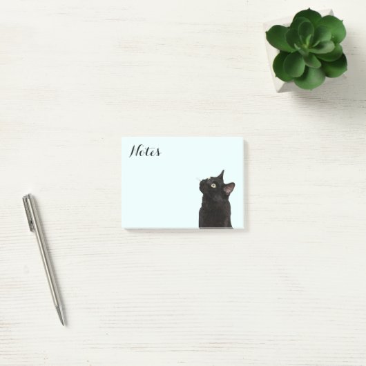 Ranger the Black Cat Post-it Klebezettel (Büro)