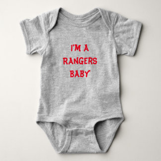 Rangers Baby One Piece Gray Strampler