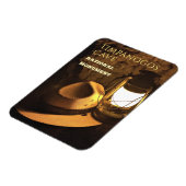 Ranger's Hat and Lantern Timpanogos Höhle, Utah Magnet (Linke Seite)