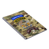 "Rangers Lead The Way" 75. Ranger Regiment Notizblock (Rechte Seite)