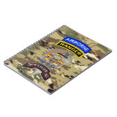 "Rangers Lead The Way" 75. Ranger Regiment Notizblock (Linke Seite)