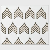 Rangfolge der Armee Geschenkpapier (Flach)