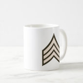 Rangfolge der Armee Kaffeetasse (VorderseiteRechts)