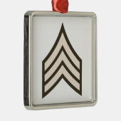 Rangfolge der Armee Ornament Aus Metall (Rechts)