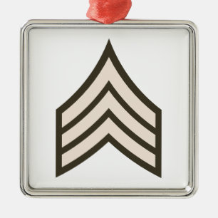 Rangfolge der Armee Ornament Aus Metall