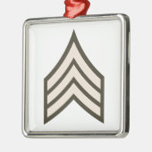 Rangfolge der Armee Ornament Aus Metall (Links)